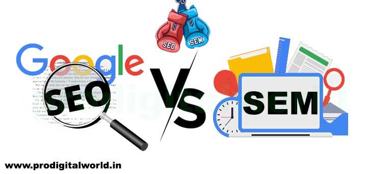 SEO vs SEM